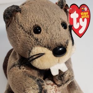 ❤NWT❤TY BEANIE BABIES LUMBERJACK PLUSH❤